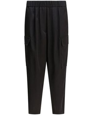 Semler Slim-Fit Trousers - Black
