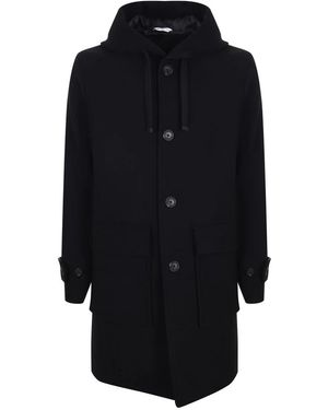 Manuel Ritz Single-Breasted Coats - Azul