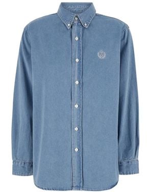 DUNST Denim Shirts - Blauw