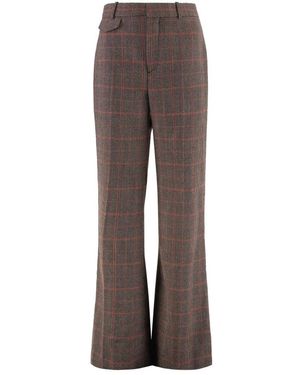 Chloé Wide Trousers - Brown