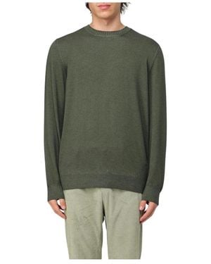 Fay Round-Neck Knitwear - Green