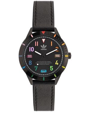 adidas Accessoires ,Zwart ,Watch Edition Three Icon Small