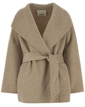 Isabel Marant Jassen ,Wol Ceaton Jas - Naturel