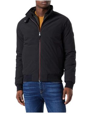 Scotch & Soda Gewatteerde Harrington-Jas - Blauw