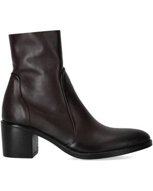 Strategia Heeled Boots - Marron