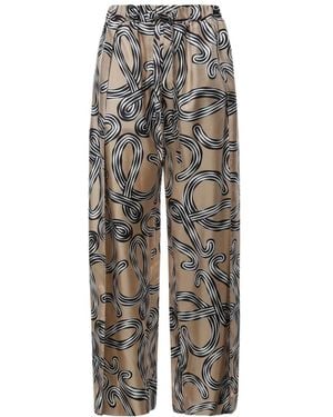 Loewe Elastische Hose - Grau