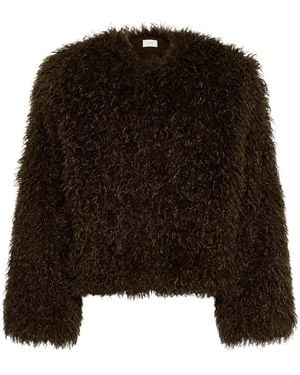 Gestuz Faux Fur & Shearling Jackets - Negro