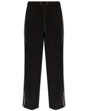 Moncler Straight Trousers - Nero