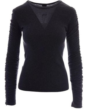 Pinko Long Sleeve Tops - Azul