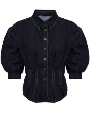 AllSaints Denim Shirts - Blu