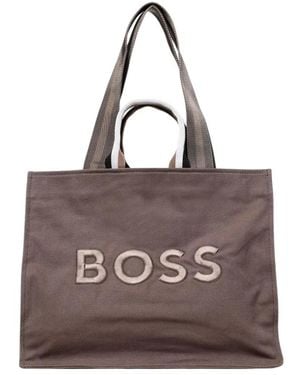 HUGO Tote Bags - Brown