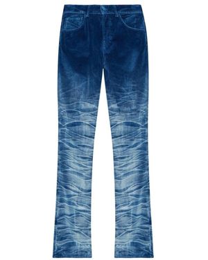 DIESEL Broeken ,Blauw ,Katoen D-Lie-Fsj Broek