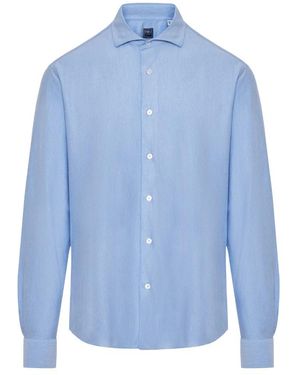 Fedeli Casual Shirts - Blue
