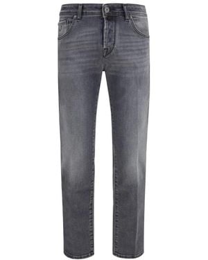 Jacob Cohen Slim-Fit Jeans - Gris