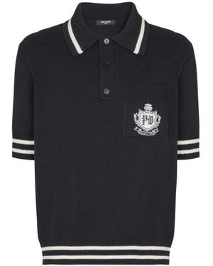 Balmain Polo Shirts - Nero