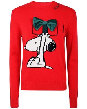 Mc2 Saint Barth Round-Neck Knitwear - Rouge