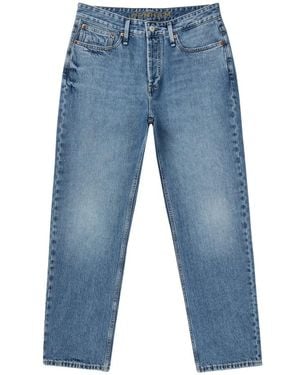 Denham Rechte Jeans - Blauw