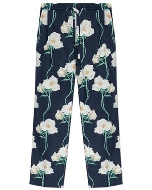 KENZO Wide Trousers - Blue