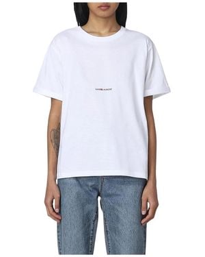 Saint Laurent T-Shirts - White