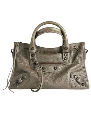 Balenciaga Tassen ,Groen ,Leer Le City Small