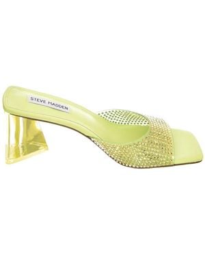 Steve Madden Pantoletten mit Absatz - Gelb