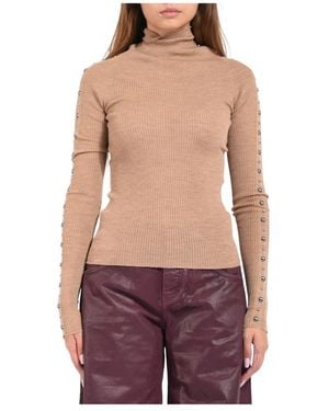 Laneus Turtlenecks - Purple