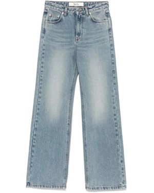 Séfr Blaue Klassische Fünf-Pocket-Jeans
