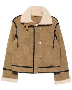 Stand Studio Faux Fur & Shearling Jackets - Neutre