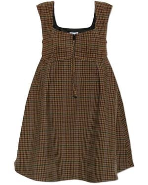 Ganni Short Dresses - Marrón