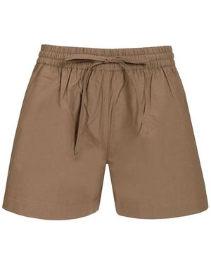 Matteau Casual Shorts - Marrón