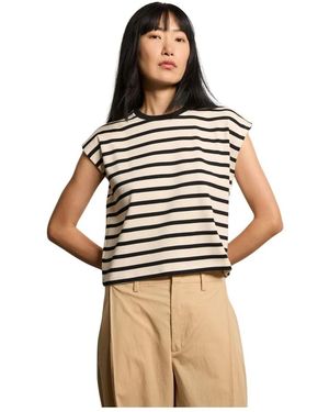 KIEFERMANN Tops ,Veelkleurig ,Jaleena T-Shirt - Bruin