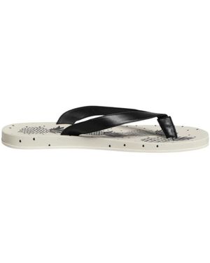 Dolce & Gabbana Flip Flops - White