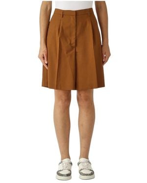 Liviana Conti Casual Shorts - Marrón