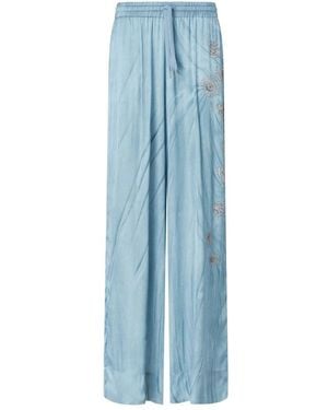 Pinko Wide Trousers - Blue