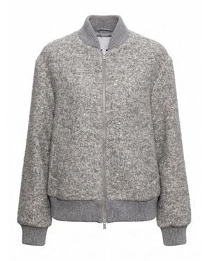 Peserico Bomber Jackets - Gris