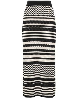 Akep Maxi Skirts - Nero