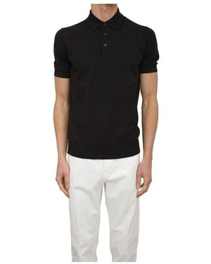 Paolo Pecora Polo Shirts - Black