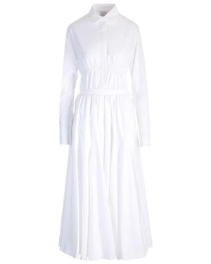 Patou Shirt Dresses - White