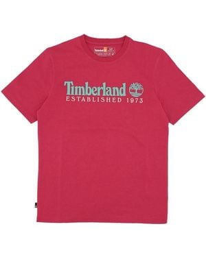 Timberland T-Shirts - Red