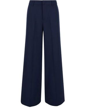 PT Torino Wide Trousers - Blu
