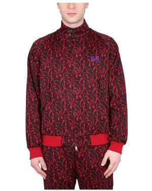 Baracuta Felpa Jacquard - Rot