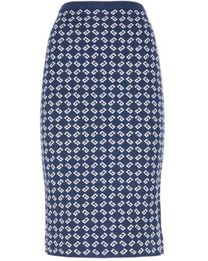 Givenchy Midi Skirts - Blue