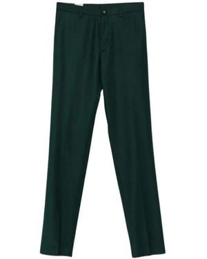 Etro Broeken ,Groen ,Straight Broeken
