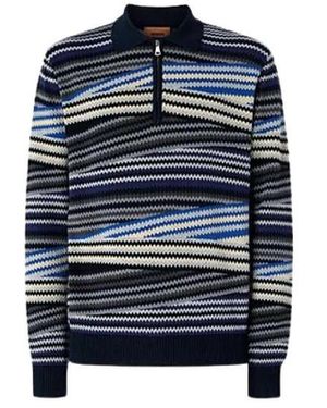 Missoni V-Neck Knitwear - Blauw