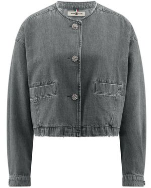 Riani Denim Jackets - Grey