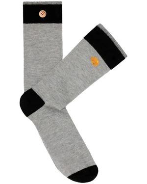 Cabaïa Gemusterte Socken - Schwarz
