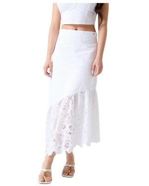 Guess Midi Skirts - Bianco