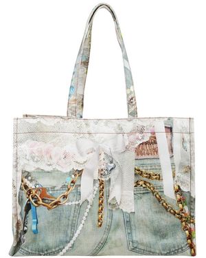 Acne Studios Tote Bags - Metálico