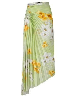 Pinko Rokken ,Groen ,Ghiandaia Gonna Duchesse - Geel