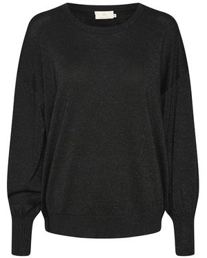 Kaffe Round-Neck Knitwear - Negro